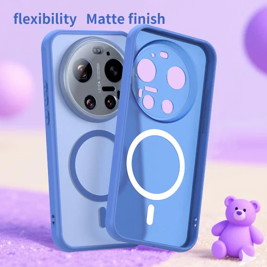 Калъф за Xiaomi 17 Ultra - HaloFrost II MagSafe - Techsuit - Син