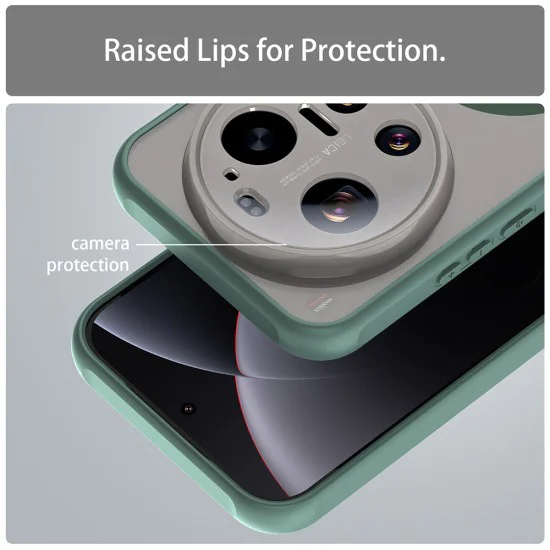 Калъф за Xiaomi 17 Ultra - HaloFrost II MagSafe - Techsuit - Зелен