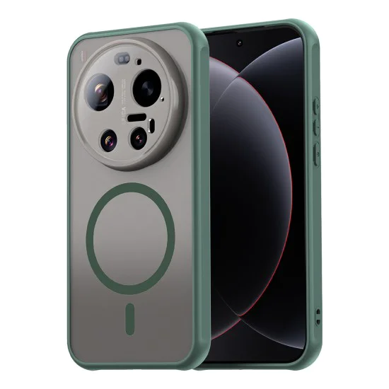 Калъф за Xiaomi 17 Ultra - HaloFrost II MagSafe - Techsuit - Зелен