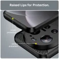 Калъф за Xiaomi 17 Ultra - Techsuit Carbon Silicone - Черен
