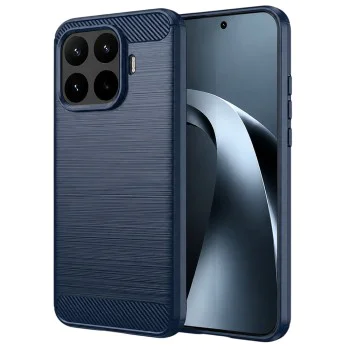 Калъф за Xiaomi 17T - Carbon Silicone - Techsuit - Син