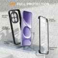 Калъф за Xiaomi 17T - ColorVerse 360 Series + протектор - Techsuit - Черен