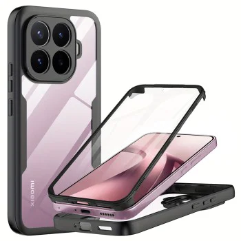 Калъф за Xiaomi 17T - ColorVerse 360 Series + протектор - Techsuit - Черен