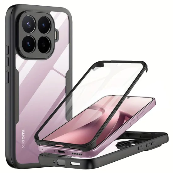 Калъф за Xiaomi 17T - ColorVerse 360 Series + протектор - Techsuit - Черен