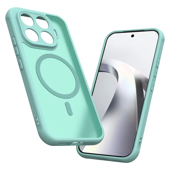 Калъф за Xiaomi 17T - HaloFrost II MagSafe - Techsuit - Зелен (Mint Green)