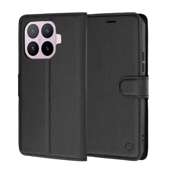 Калъф за Xiaomi 17T - Leather Folio - Techsuit - Черен