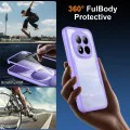Калъф за Xiaomi 17T Pro - ColorVerse 360 Series + протектор - Techsuit - Лилав