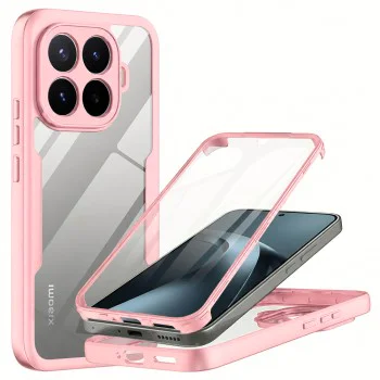 Калъф за Xiaomi 17T Pro - ColorVerse 360 Series + протектор - Techsuit - Розов