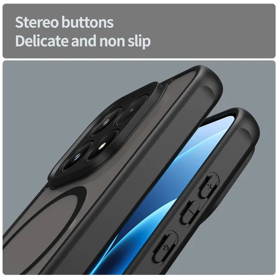 Калъф за Xiaomi 17T Pro - HaloFrost II MagSafe - Techsuit - Черен