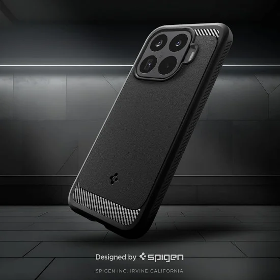 Калъф за Xiaomi 17T Pro - Rugged Armor (ACS11869) - Spigen - Черен