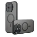 Калъф за Xiaomi 17T - PureFrost MagSafe - Techsuit - Черен (Frosted Black)
