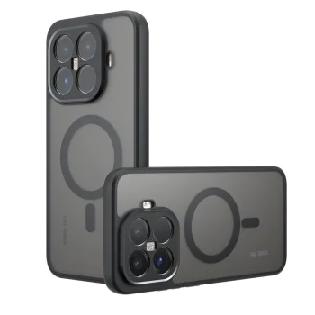 Калъф за Xiaomi 17T - PureFrost MagSafe - Techsuit - Черен (Frosted Black)