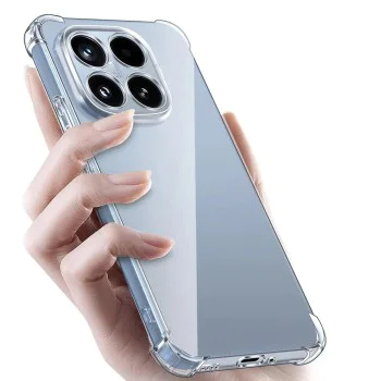 Калъф за Xiaomi 17T - Shockproof Clear Silicone - Techsuit - Прозрачен