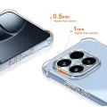 Калъф за Xiaomi 17T - Shockproof Clear Silicone - Techsuit - Прозрачен