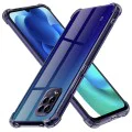 Калъф за Xiaomi Mi 10 Lite - Techsuit - Удароустойчив Clear Silicone - Опушено Черен