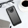 Калъф за Xiaomi Mi 10T Lite 5G - Carbon Silicone - Черен