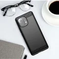 Kалъф за Xiaomi Mi 11 Lite 4G / Mi 11 Lite 5G / Mi 11 Lite 5G NE - Carbon Silicone - Black