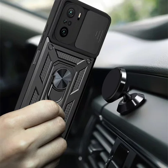 Калъф за Xiaomi Mi 11i / Poco F3 - CamShield Series - черен