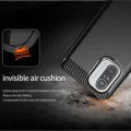 Калъф за Xiaomi Mi 11i / Poco F3 - Carbon Silicone - Черен