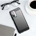 Калъф за Xiaomi Mi 11i / Poco F3 - Carbon Silicone - Черен