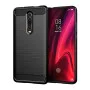 Калъф за Xiaomi Mi 9T / Mi 9T Pro / Redmi K20 / Redmi K20 Pro - Carbon Silicone - Черен