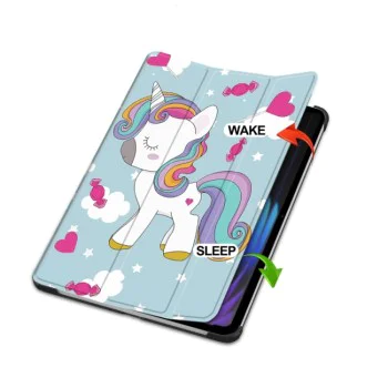 Калъф за Xiaomi Pad 7 / 7 Pro - Techsuit FoldPro - Еднорог