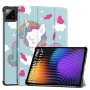 Калъф за Xiaomi Pad 7 / 7 Pro - Techsuit FoldPro - Еднорог