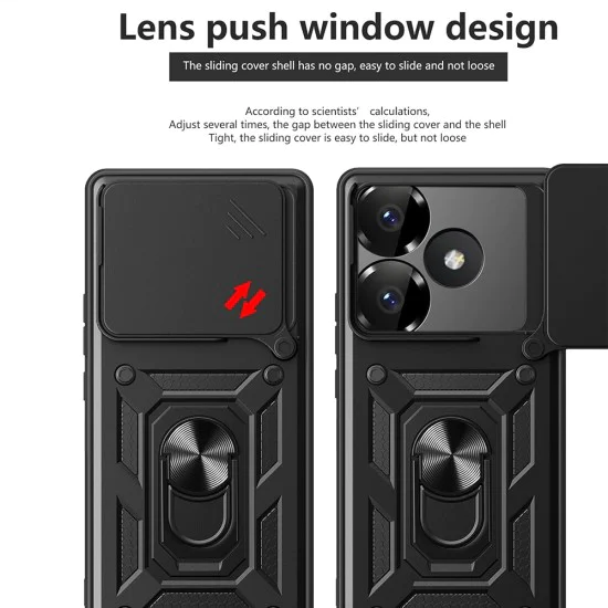 Калъф за Xiaomi Poco F6 - CamShield Series - Зелен