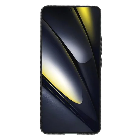 Калъф за Xiaomi Poco F6 - Carbonite FiberShell - Черен
