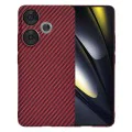 Калъф за Xiaomi Poco F6 - Carbonite FiberShell - Червен