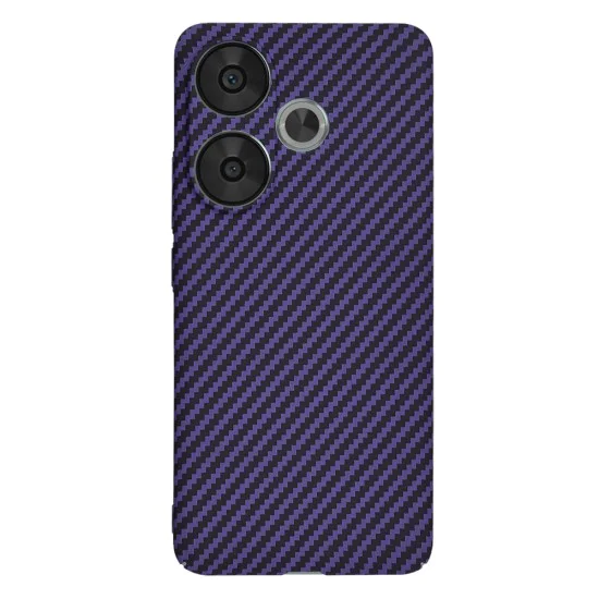 Калъф за Xiaomi Poco F6 - Carbonite FiberShell - Лилав