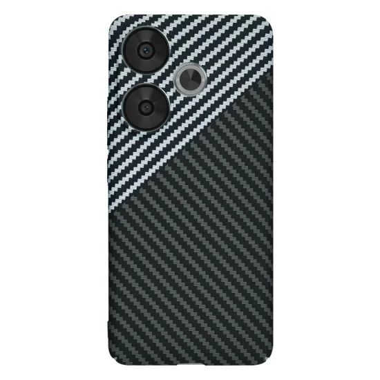 Калъф за Xiaomi Poco F6 - Carbonite FiberShell - Stealth Grey