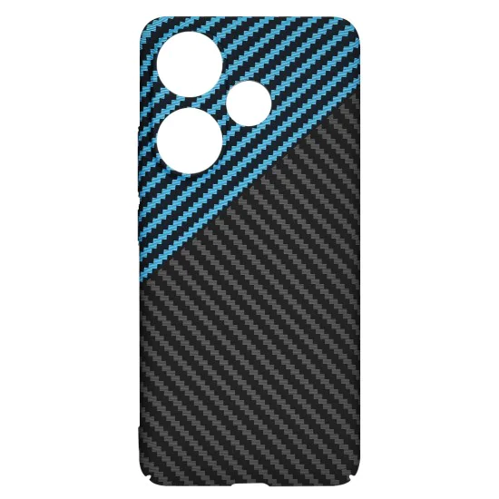 Калъф за Xiaomi Poco F6 - Carbonite FiberShell - Techsuit - Син