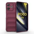 Калъф за Xiaomi Poco F6 - Magic Shield - Бордо