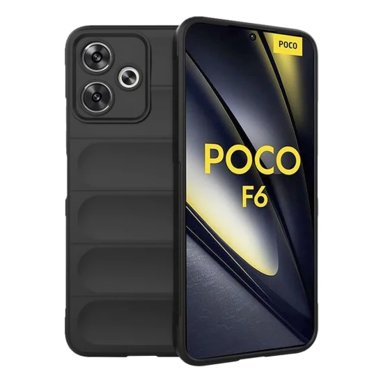 Калъф за Xiaomi Poco F6 - Magic Shield - Черен