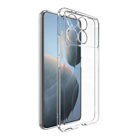 Калъф за Xiaomi Poco F6 Pro - Безцветен Силиконов - Прозрачен