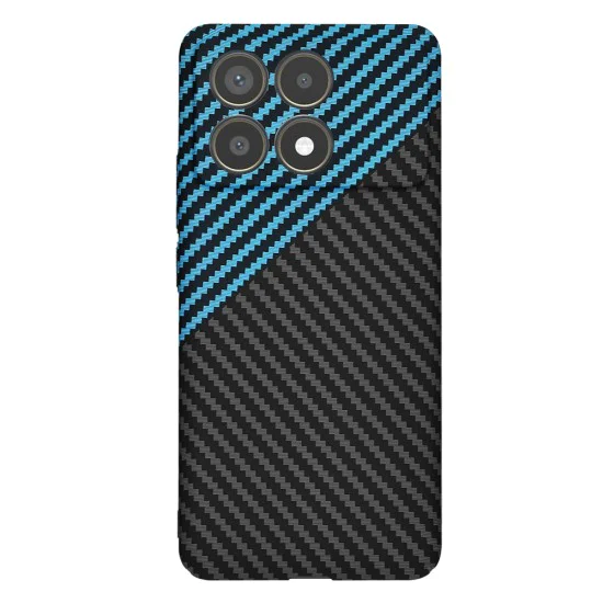 Калъф за Xiaomi Poco F6 Pro - Carbonite FiberShell - Blue Pulse