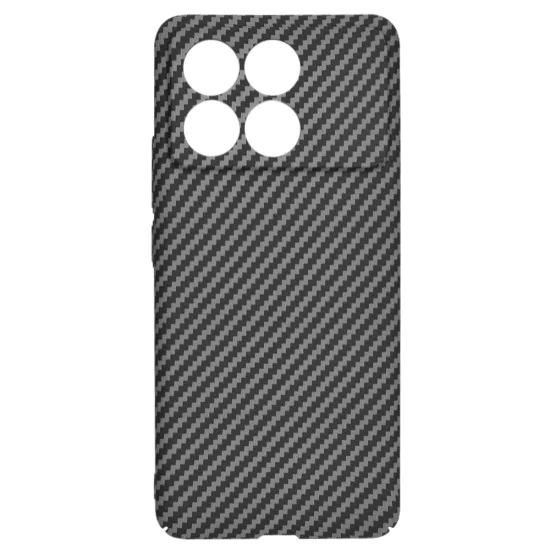 Калъф за Xiaomi Poco F6 Pro - Carbonite FiberShell - Черен