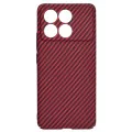 Калъф за Xiaomi Poco F6 Pro - Carbonite FiberShell - Червен
