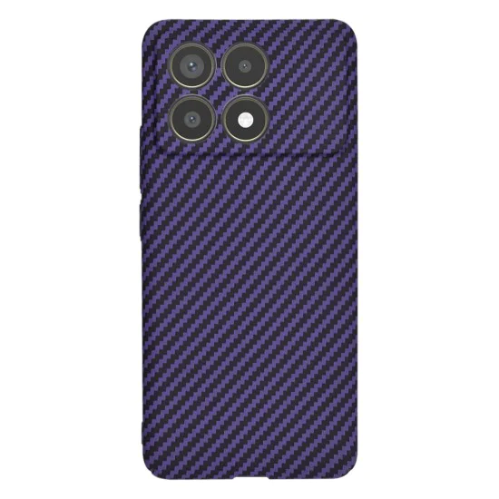 Калъф за Xiaomi Poco F6 Pro - Carbonite FiberShell - Лилав