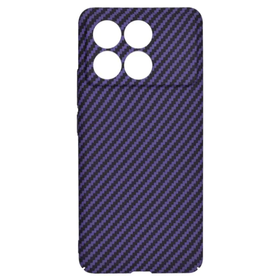 Калъф за Xiaomi Poco F6 Pro - Carbonite FiberShell - Лилав