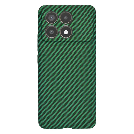 Калъф за Xiaomi Poco F6 Pro - Carbonite FiberShell - Зелен