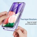 Калъф за Xiaomi Poco F6 Pro + Cover - Techsuit - ColorVerse 360 ​​Series - Черен
