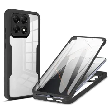 Калъф за Xiaomi Poco F6 Pro + Cover - Techsuit - ColorVerse 360 ​​Series - Черен