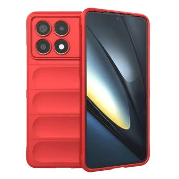 Калъф за Xiaomi Poco F6 Pro - Magic Shield - Червен