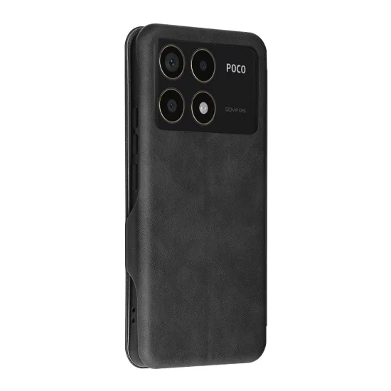 Калъф за Xiaomi Poco F6 Pro - Safe Wallet Plus - Черен