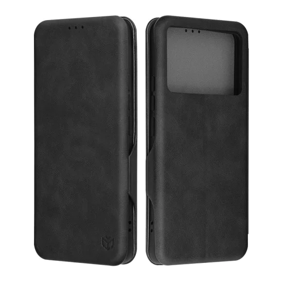 Калъф за Xiaomi Poco F6 Pro - Safe Wallet Plus - Черен