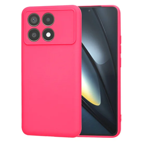 Калъф за Xiaomi Poco F6 Pro - SoftFlex - Hot Pink