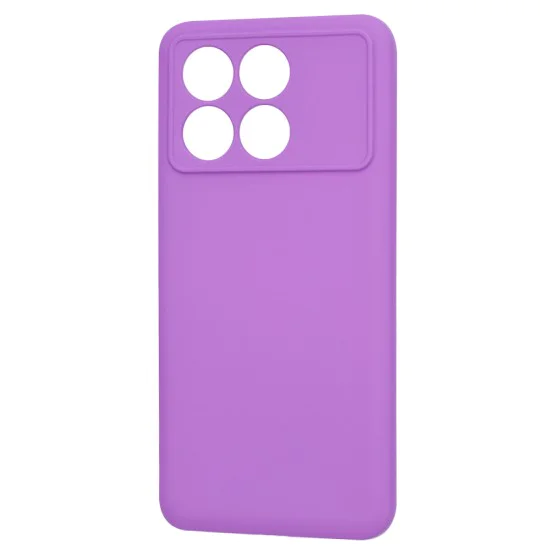 Калъф за Xiaomi Poco F6 Pro - SoftFlex - Лилав