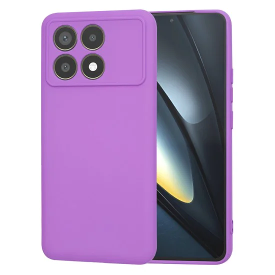 Калъф за Xiaomi Poco F6 Pro - SoftFlex - Лилав